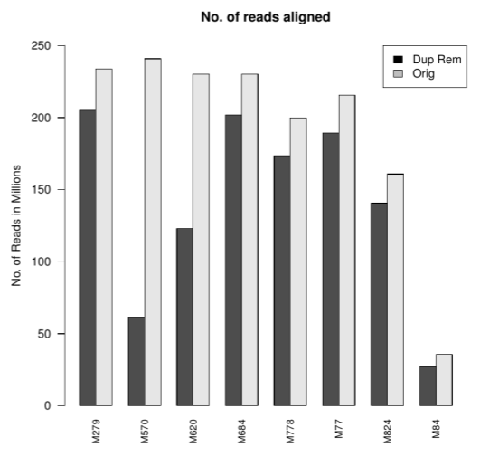 aligned reads pcr